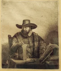 Portrait of Cornelis Claesz Anslo